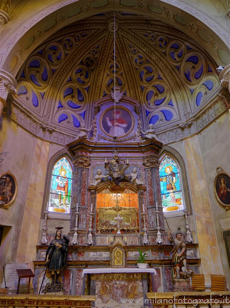 Masserano (Biella, Italy) - Chapel at the end of the right arm of the transept of the Church of the Most Holy Announced